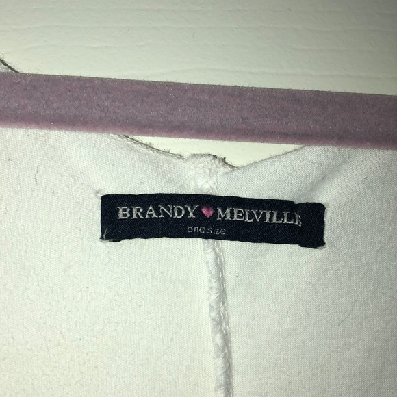 Brandy Melville Cropped Tank- Infinity Love Design - Picture 2 of 3